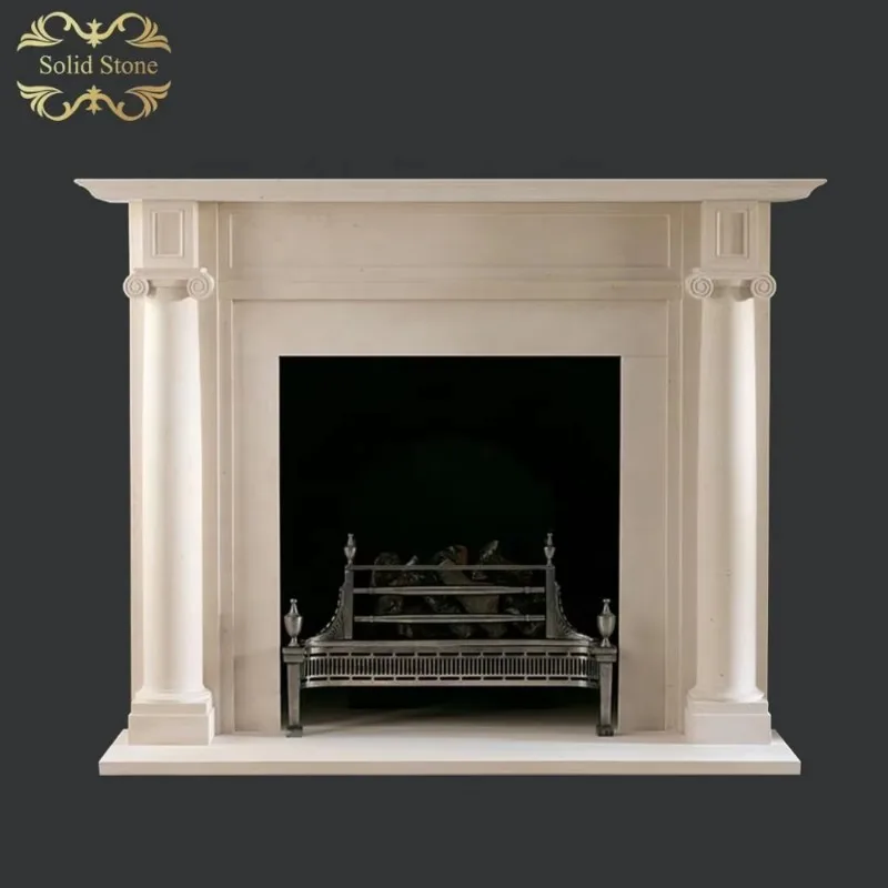 Unique Design Factory Outlet Price Beige Limestone Living Room