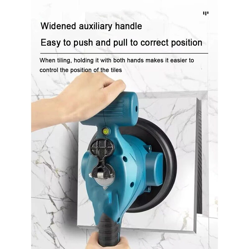 Automatic Tile Leveling Tile Vibrator Leveling Machine Adjustable Suction Cup Tile Tiler Hand-Held Tile Tiling Machine