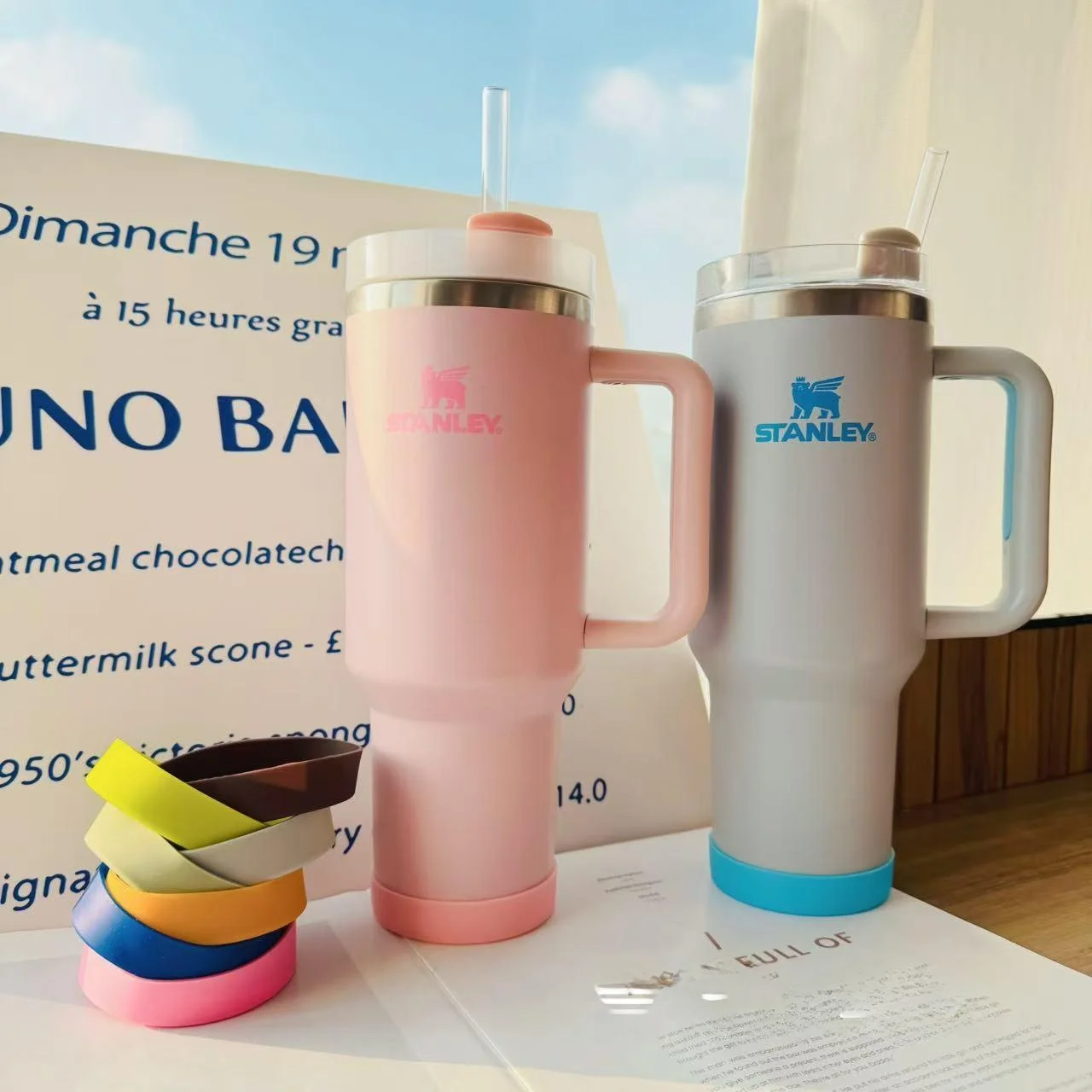 

Low-Profile Wear-Resistant Cup Sve for Stanley Water Cup Durable Insulation Cup Accories for Everyone