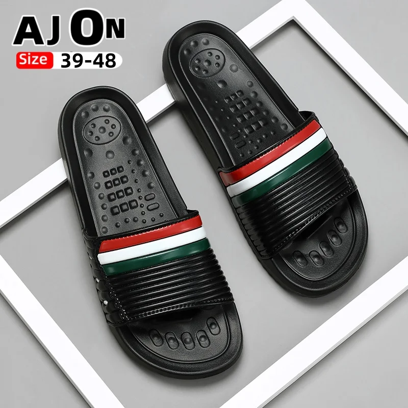 

Summer men's shoes sports casual slippers indoor and outdoor non-slip shoes men's beach outdoor garden sandals size 39-48