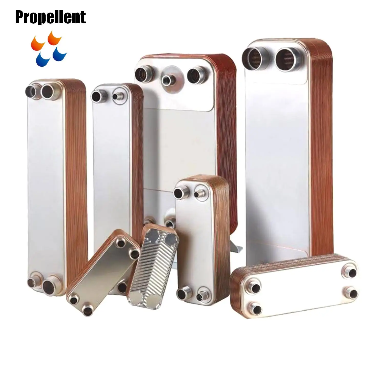 High-Efficiency Brewery Plate Heat Exchanger Brazed Plate Heat Exchanger for Craft Beer Production Beverage Processing