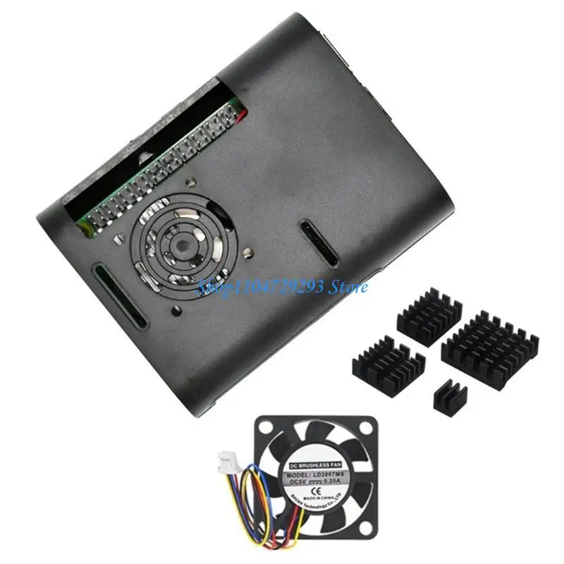 

Корпус охлаждающего корпуса Y2GD для RPI 5 пластиковой корпус пластиковой корпус.