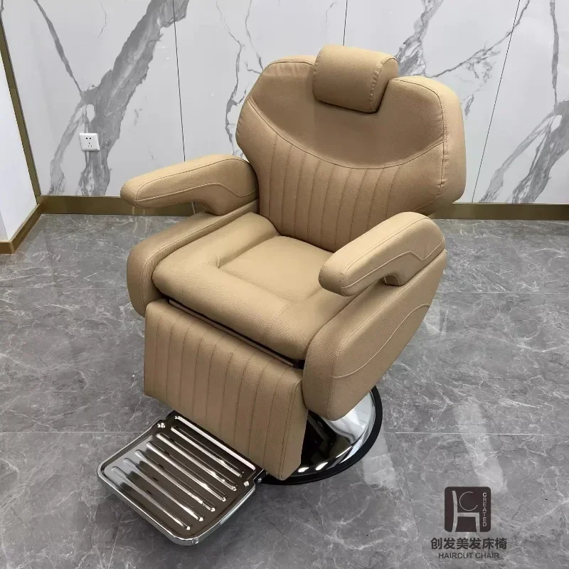 Manicure Salon Barber Chairs Beauty Nail Stylist Vintage Metal Professional Barber Chairs Ergonomic