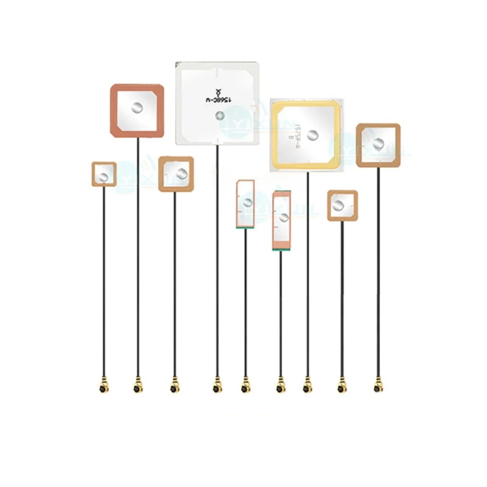 5 piece GPS BD Dual Band Antenna Internal Ceramics Active Mini Positioning Navigation Two-stage Amplification Signal Amplifier