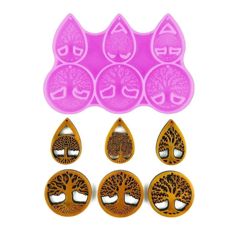 Monstera Leaves Ear Studs Silicone Mold is Suitable for Resin Epoxy Resin Diy Craft Pendant Earrings Jewelry Making