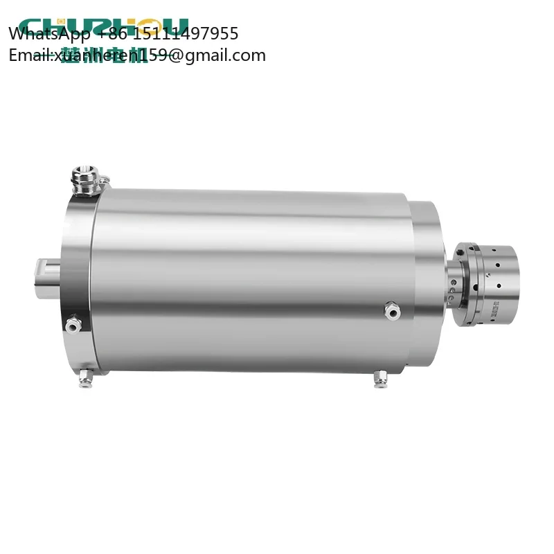 11kW 46000RPM Oil Mist Lubricated High Speed Quiet and Low Vibration Compact Aerospace Turbine Impeller Testing Spindle