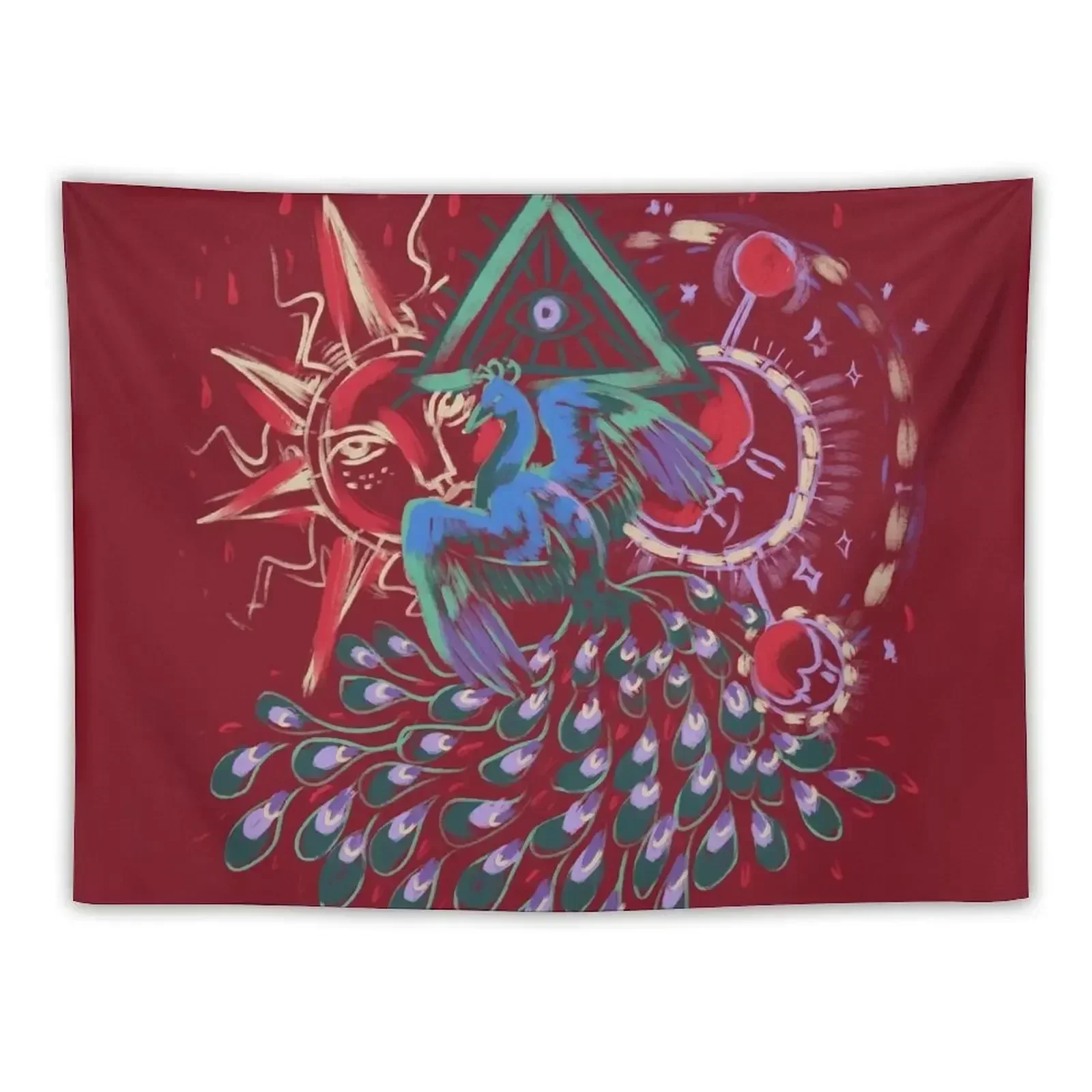 Mollymauk Back of Coat Grunge Style Tapestry Home Decor Aesthetic Home Decorations Aesthetic Tapestry