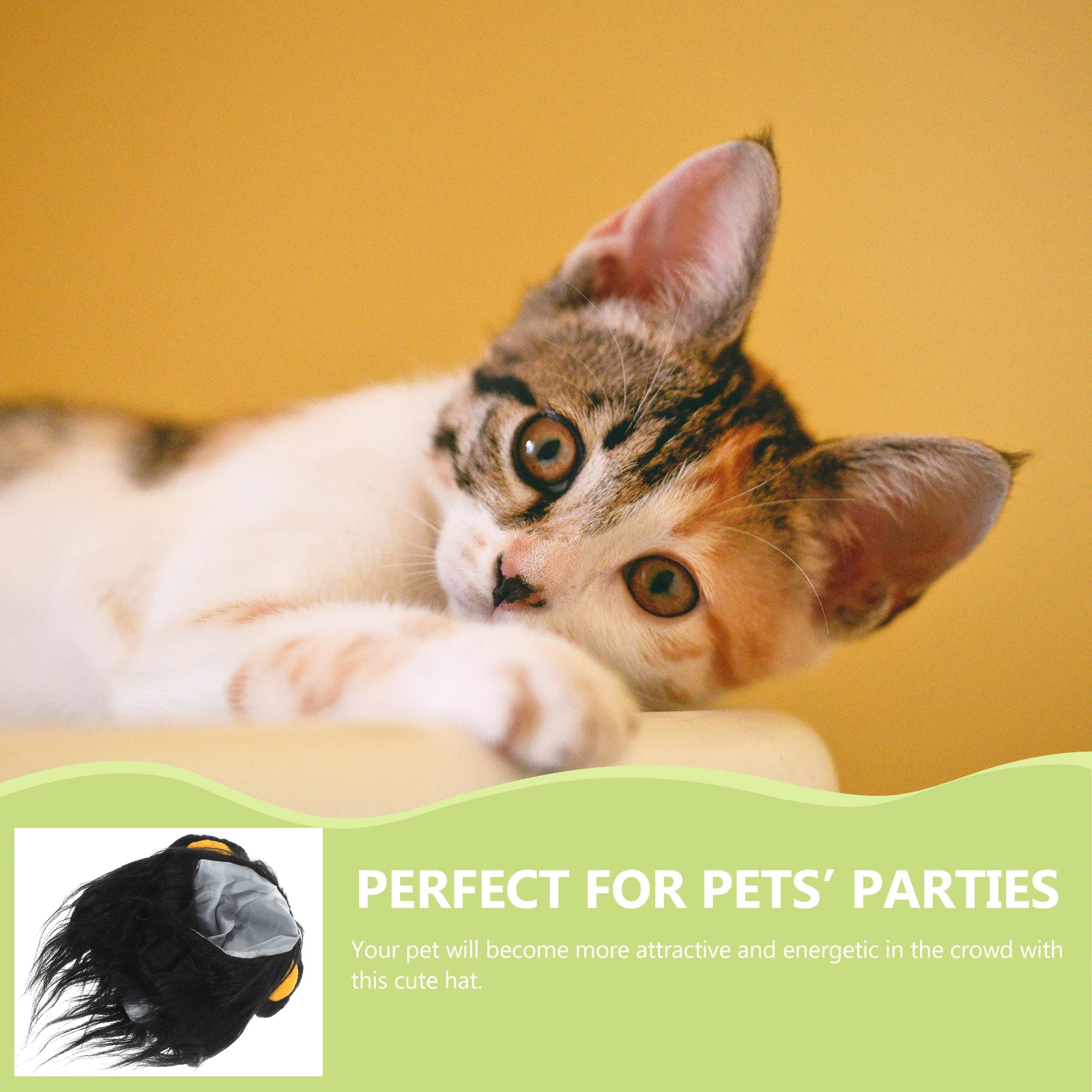 

Lion Mane Halloween Costume for Cats Outfits Pet Hat Decorative Clothes Headwear Cartoon