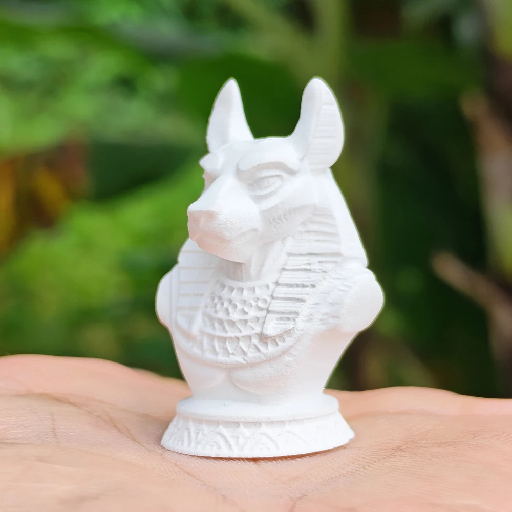 1.5 Inch Anubis Sculpture, Resin Material, Cultural Theme, Ethnic Style, Suitable for Study Room, Interior Decoration, Home Decor, Party Decoration, Men's Gift, Holiday Decoration, Living Room, Back-To-School Season Gift