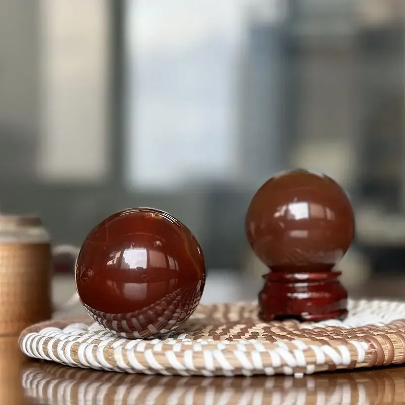 

Натуральный красный агат, камень, кристалл, круглый шар, бусины, Рейки, полирующий массажный шар, Рейки, украшение для гостиной, ремесла91