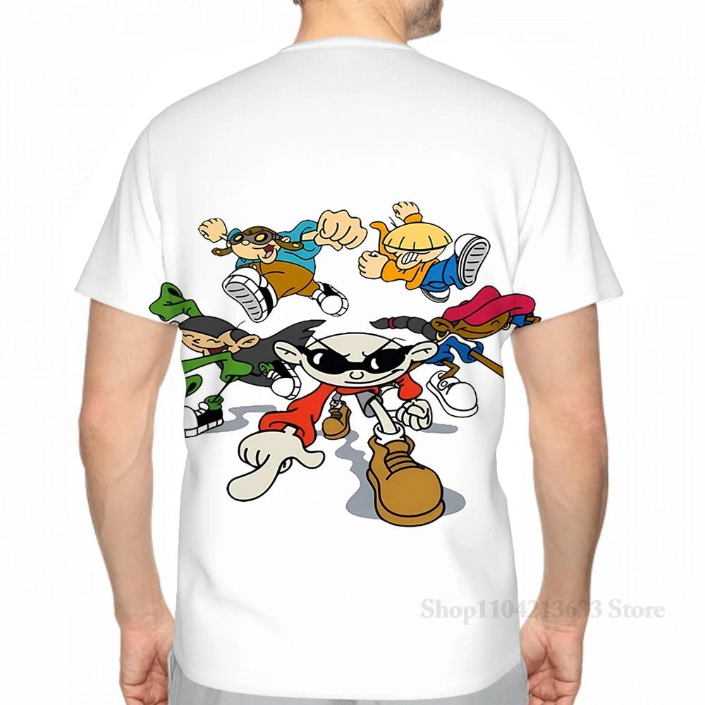 All over print Codename Kids Next Door men T-Shirt women fashion girl t shirt boy tops tees Short Sleeve tshirts