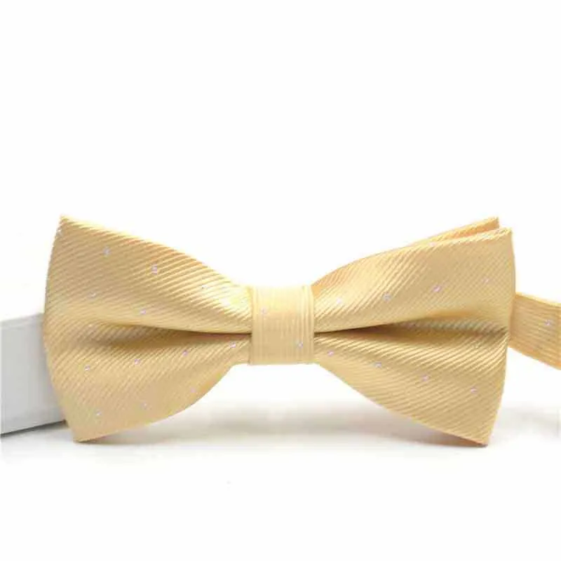 Bowtie Polka Bow Tie Butterfly Mens Bowknot school Evening Cravat Adult Accessories Adjustable Clip-on MJ43