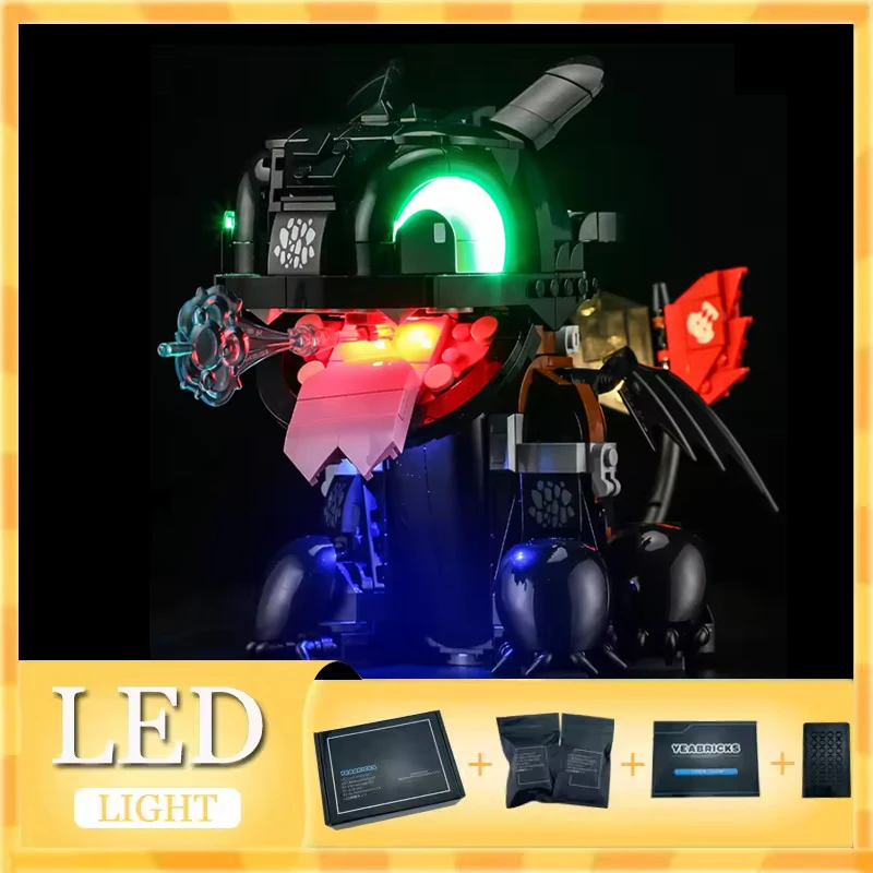 

Комплект светодиодных фонарей «сделай сам» для LEGO 10335, как приручить дракона (только светодиодный светильник, без модели блоков)