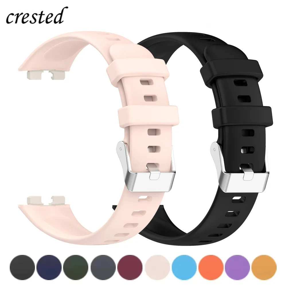 Sport Silicone For Huawei Band 9/9NFC Strap Accessories Replacement Wristband Belt bracelet correa for Huawei Band 8/8NFC straps