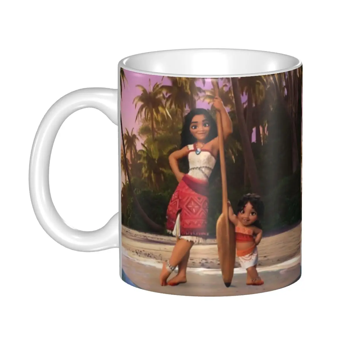 

Персонализированные комедийные приключенческие фильмы Моана Пуа кружка DIY керамические чашки для чая с молоком и кофе