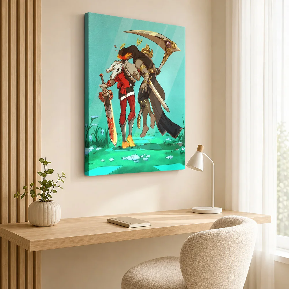 HADES game Canvas Painting Poster Custom Photo Gaming Anime Canvas Wall Art for Game Room Decor Collectible Ready to Hang Gift