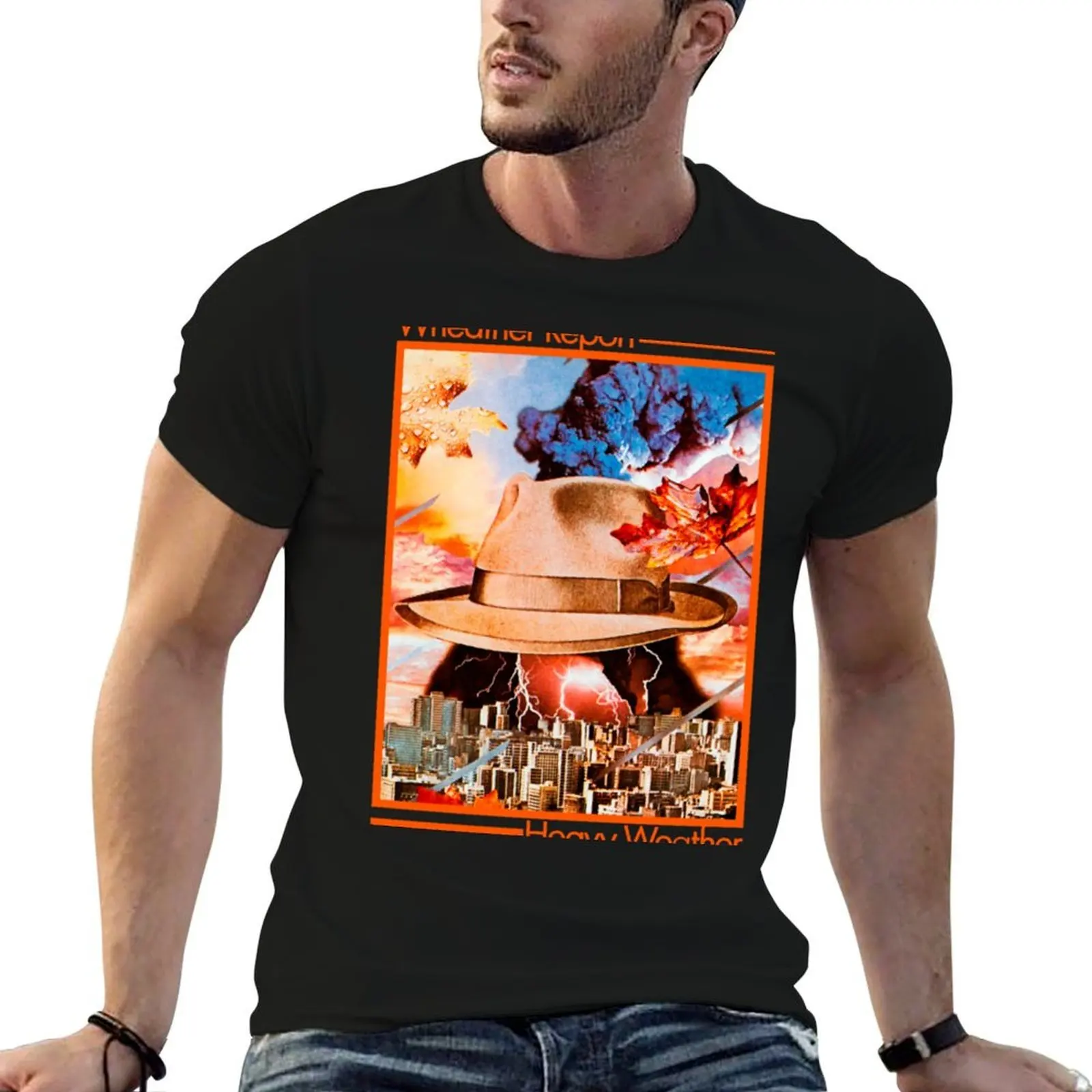 Heavy Weather By Weather Report T-Shirt quick drying summer clothes plain white t shirts men