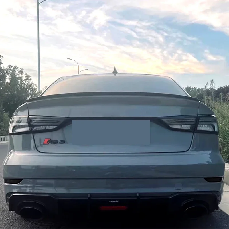 

Светодиодные задние фонари для Audi A3 8V S3 RS3 Sedan 2013-2020, светодиодный автоматический задний фонарь в сборе, обновленная динамическая лампа указателя поворота