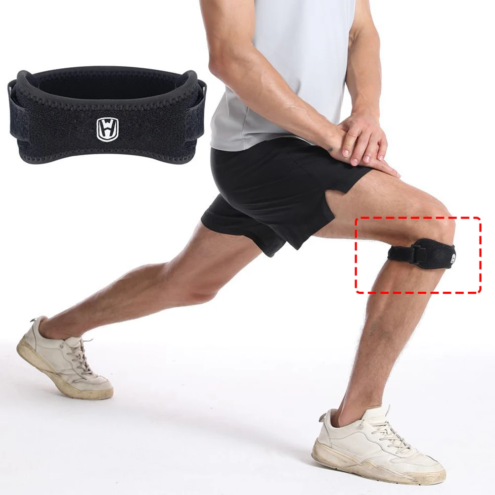 1PC Bidirectional Kneepads Patella Brace Strap Knee Support Pad Protective Adjustable Sport Gear Basketball Volleyball Protector