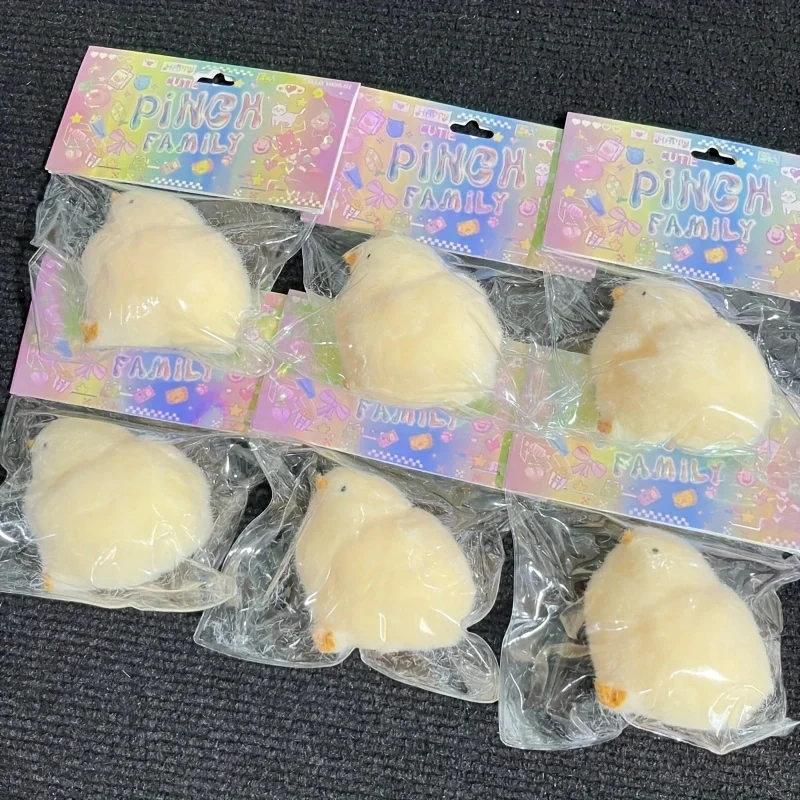 1Pc Chick Squishy Squeeze Speelgoed Kids Adult Soft Pinch Pop Fidget Speelgoed Entertainment Games voor Kinderen Halloween Kerstcadeaus