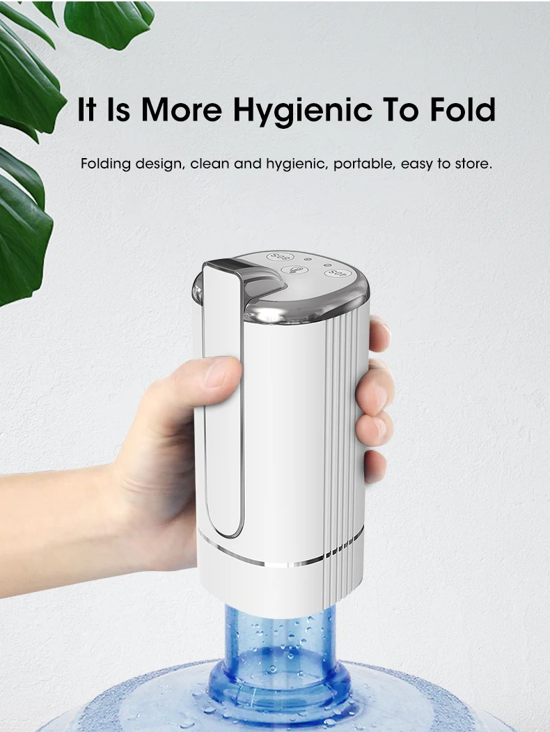 Tragbare Outdoor USB-Aufladbare Elektrische Wasserpumpe mit Ein-Tasten-Schalter, Automatischer Wasserspender für Camping-Wassertanks – Detail 3