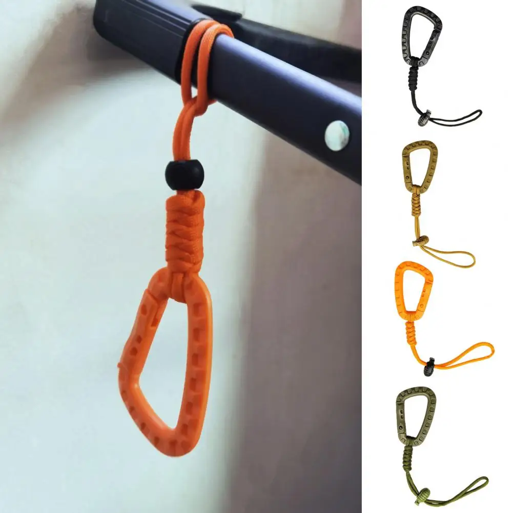 Carabiner Key Hook Anti-loss Rope Lanyard with Safety Backpack Hanging Buckle Detachable Buckle Anti-lost Lanyard