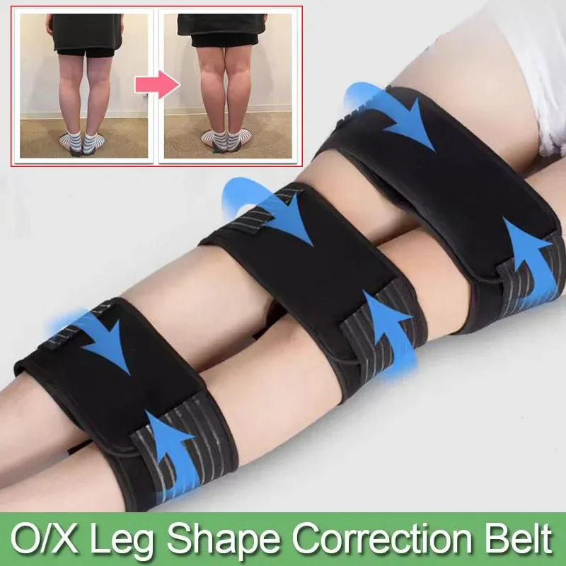 3pcs/set Legs Posture Corrector Multi-functional Bow-legged Correction Bandage Belt Correction Belt For O- Type Legs X-type Legs