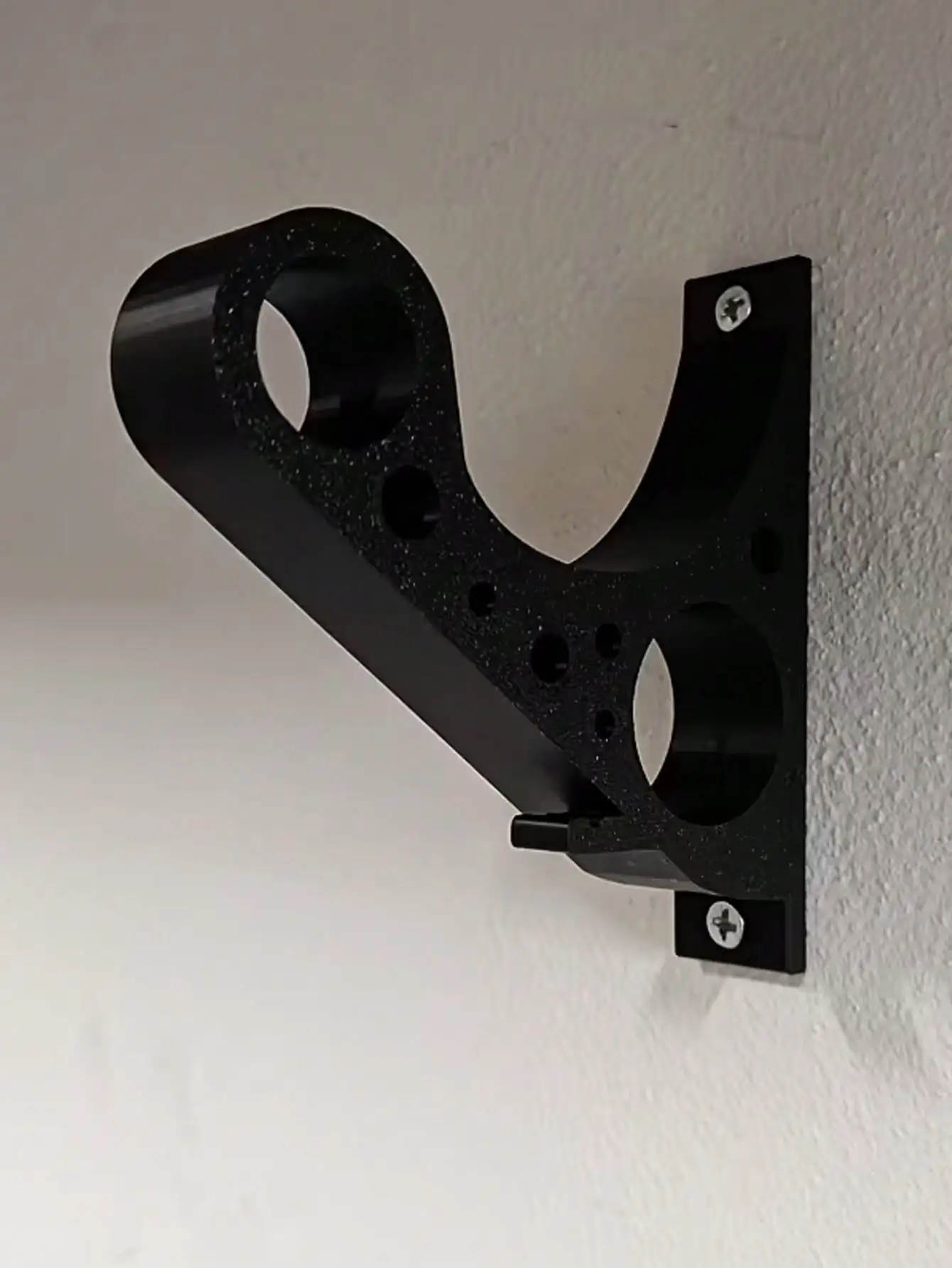 3D Printed Motorcycle Helmet Holder Wall Mount Rack Anti Scratch Rustproof Helmet Hanger Storage Bracket Full Face Helmet Stand
