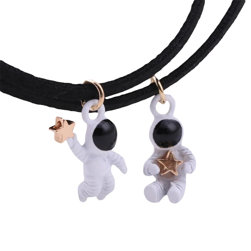 

Astronaut Necklace Alloy Jewelry Lightweight Durable Pendant Necklaces for Women Men Decor Mother's Day Unique