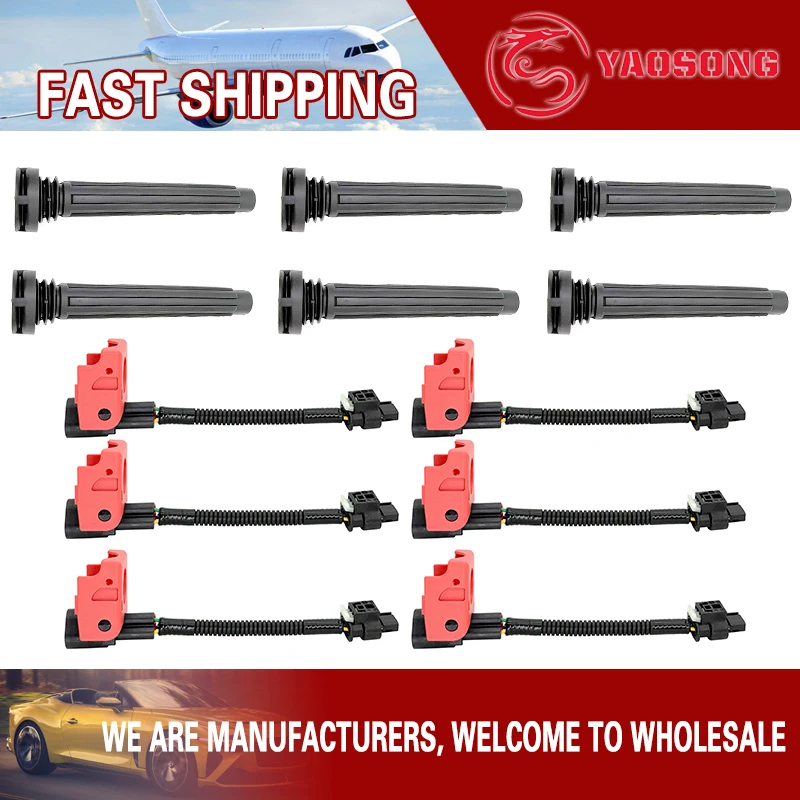 

FOR BMW N20 N52 N53 N54 N55 N62 N63 S55 modified B48 B58 Ignition coil adapter plug, rubber sleeve, rubber hose rod