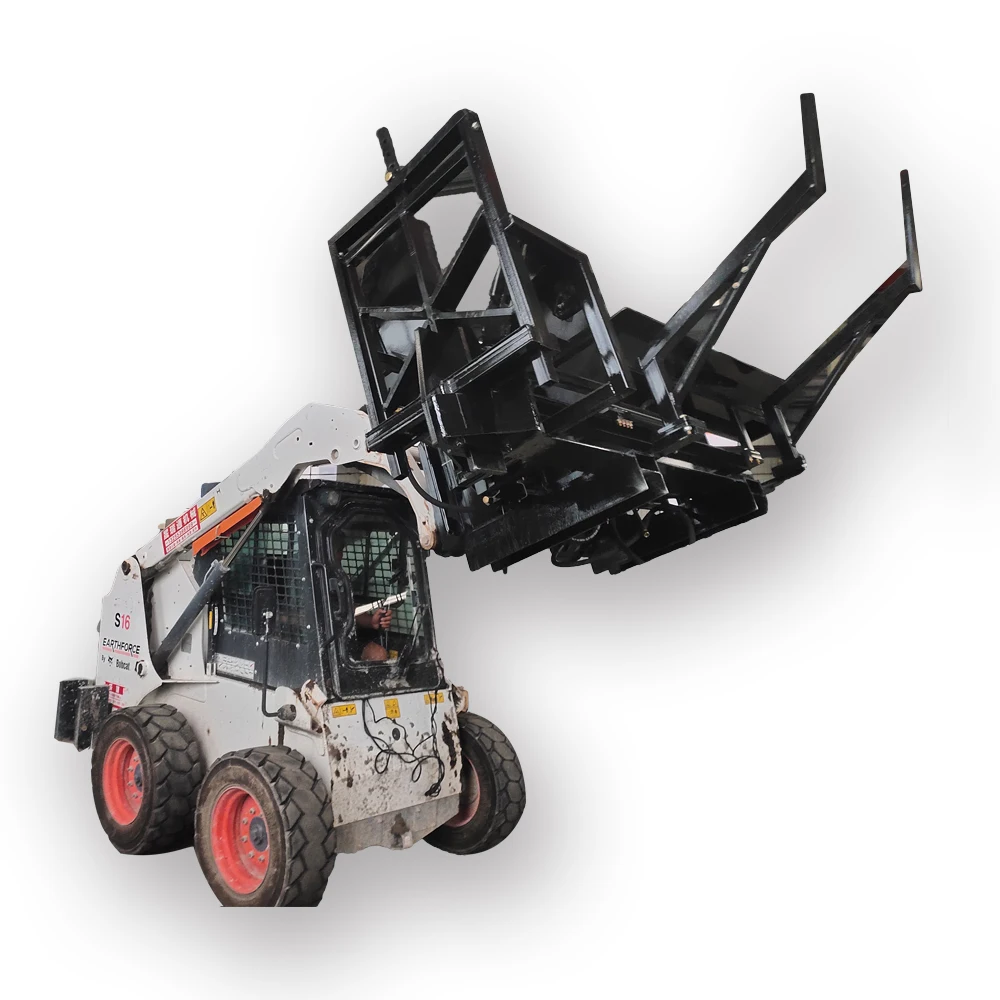 New Wood Log Splitter / Firewood Processor for Skid Steer Loader
