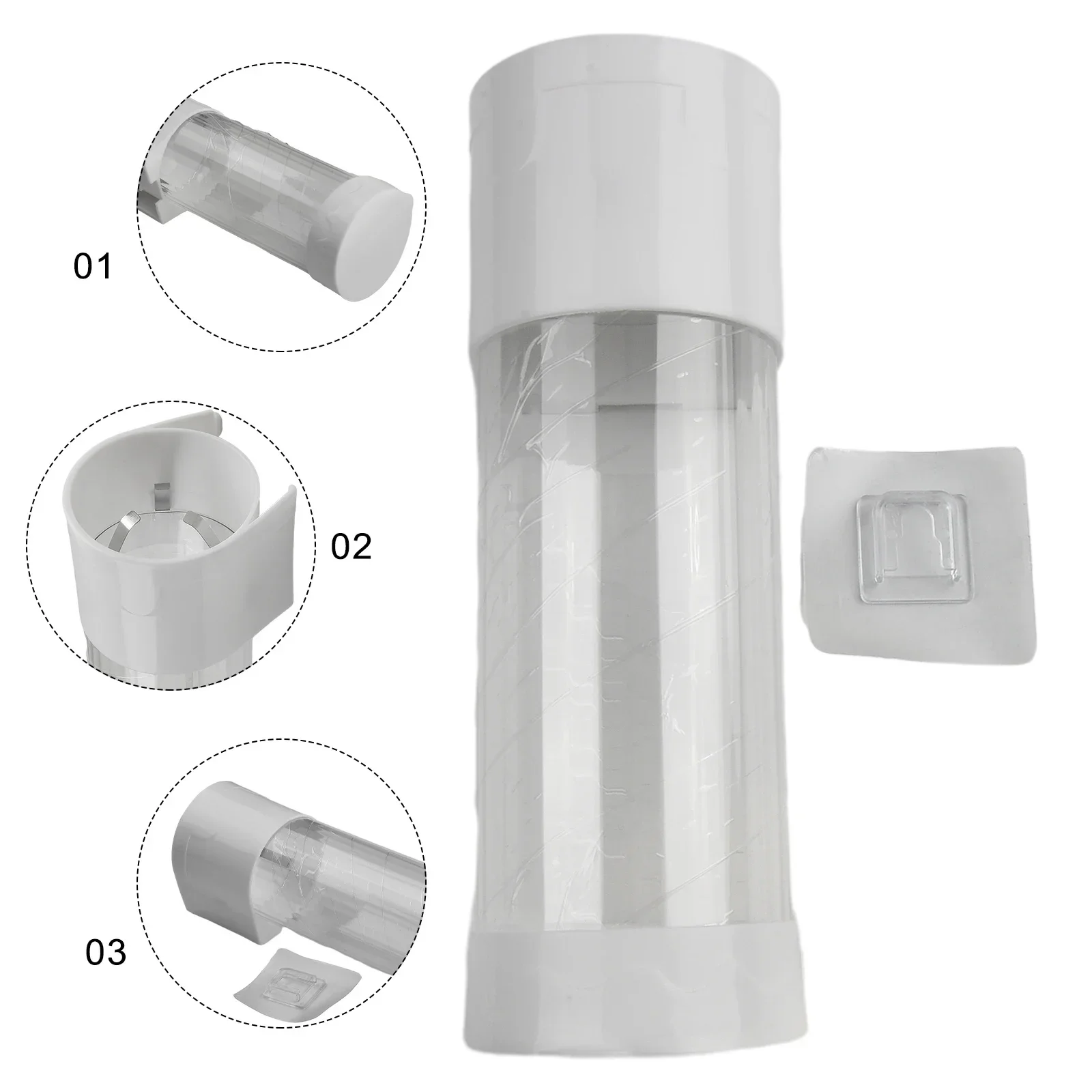 Storage Rack Bracket Cup Holder Remover Wall Mount Dustproof For Disposable Cup Bathroom Bedroom Cups Dispenser