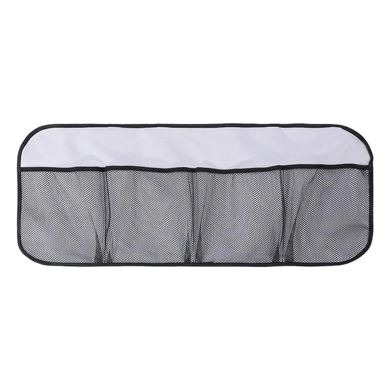 Universal Car Trunk Back for Seat Hanging with Buckle Strap Super Capacity Multi Pockets Pouches Mesh Storage Bag