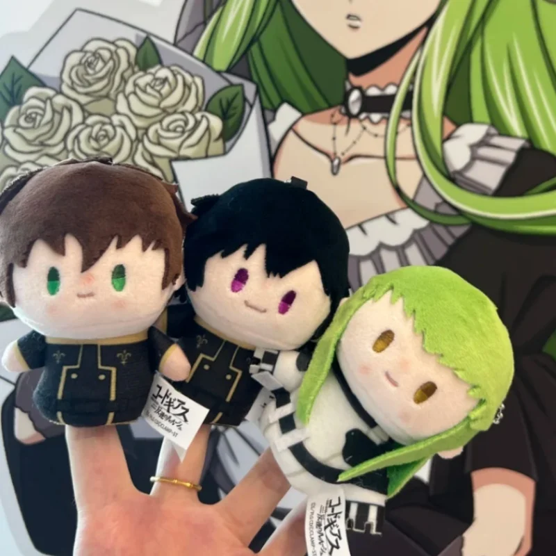 

In Stock Suzaku Ver. C.C. Ver. Plush Finger Puppet Keychain Bag Charm Pendant Anime Fans Exquisite Collectible Toy Birthday Gift