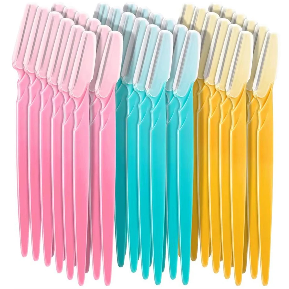 أداة تشذيب الحواجب المحمولة ، أداة تشكيل شفرات حاجب العين ، مزيل شعر الوجه ، جمال الوشم ، إكسسوارات المكياج ، من من من من من 50 إلى 20