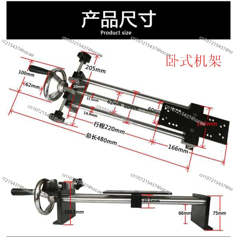 Digital tensile testing machine Tensile gauge Tensile  testing instrument Spring dynamometer Horizontal vertical rack