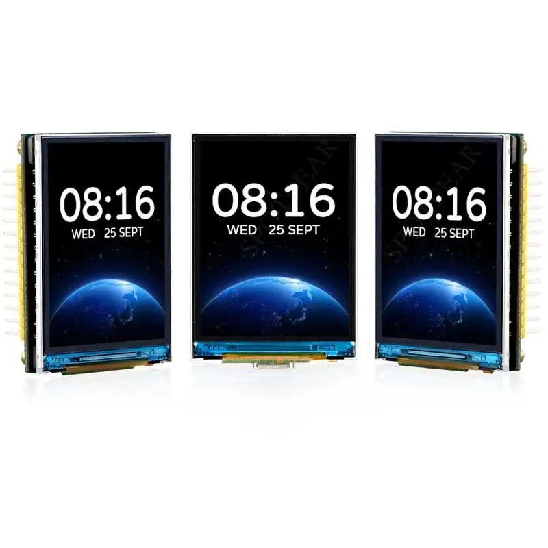 Placa de desarrollo de cámara LCD ESP32 S3, pantalla de 2 pulgadas, puerto de batería, Sensor LVGL/QMI8658/HMI para Arduino