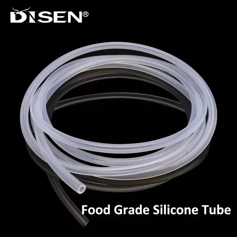 Food Grade Clear Silicone Tube Tasteless High Temp Resistant Water Dispenser Peristaltic Pump Household Flexible Silicon Hose