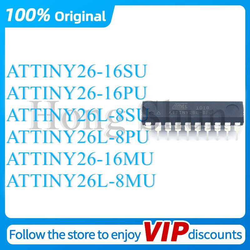 ATTINY26L-8PU ATTINY26L-8SU ATTINY26-16PU ATTINY26-16SU ATTINY26L-8MU ATTINY26-16MU Original genuine