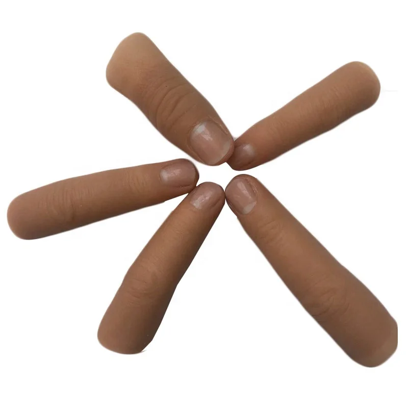 

Prosthetic Organs Regular Size Cosmetics Silicone Fingers