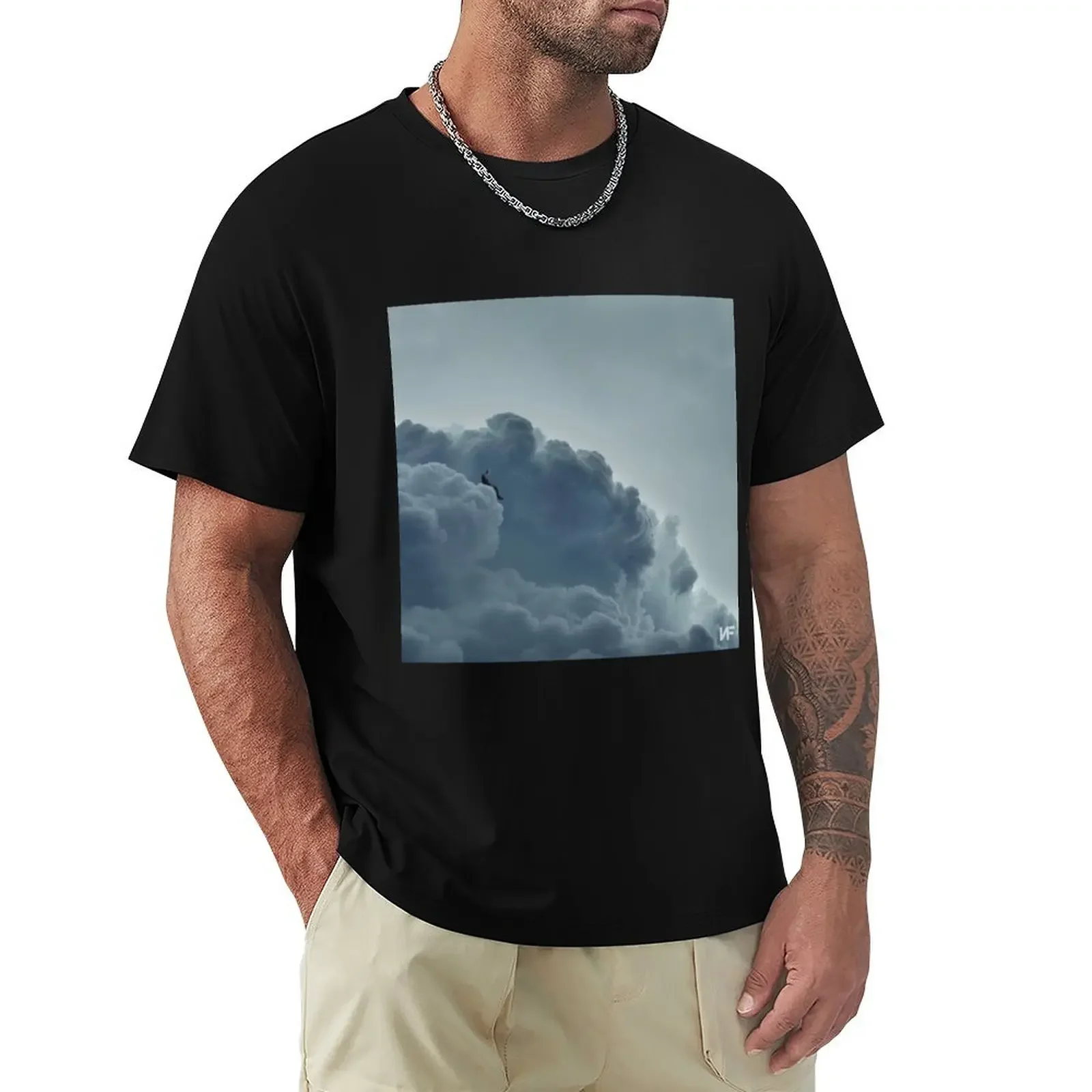 Clouds the mixtape T-Shirt anime clothes oversized graphic tee tshirts for men