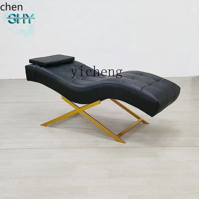ZMLcurved eyelash bed extension table salon chair beauty salon eyelash chair stretcher eyelash massage bed