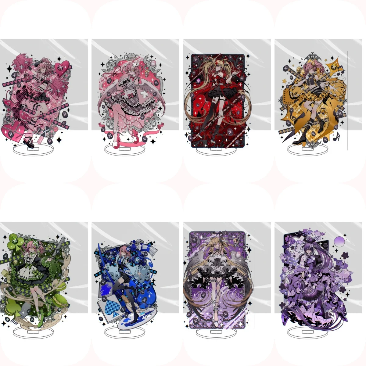 

Hot Anime Shugo Chara! Acrylic Stand Model Cosplay Characters Ornament Accessories Goods Christmas Gifts