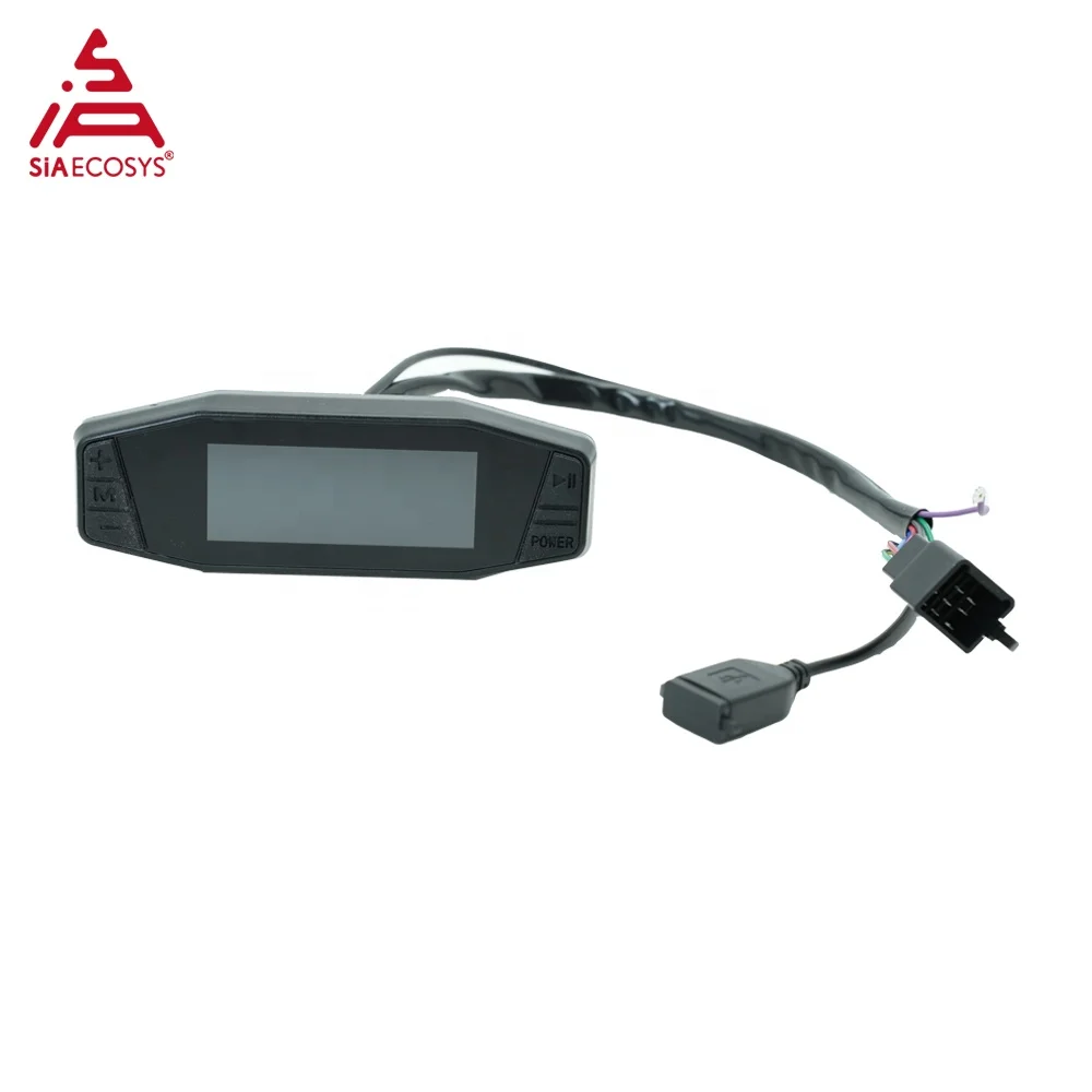 SiAECOSYS New Arrival SCJ313 Speedometer 3.13inch TFT CAN BUS One-Lin Protocol Adjustable Display for Electric Motorcycles
