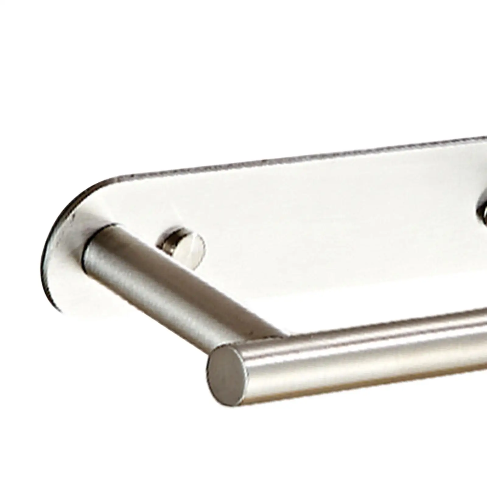 

Toilet Paper Roll Holder Easy Installation Wall Mounted Storage Rack Tissue Roll Holder for Shop Home Kitchen Restroom Washroom