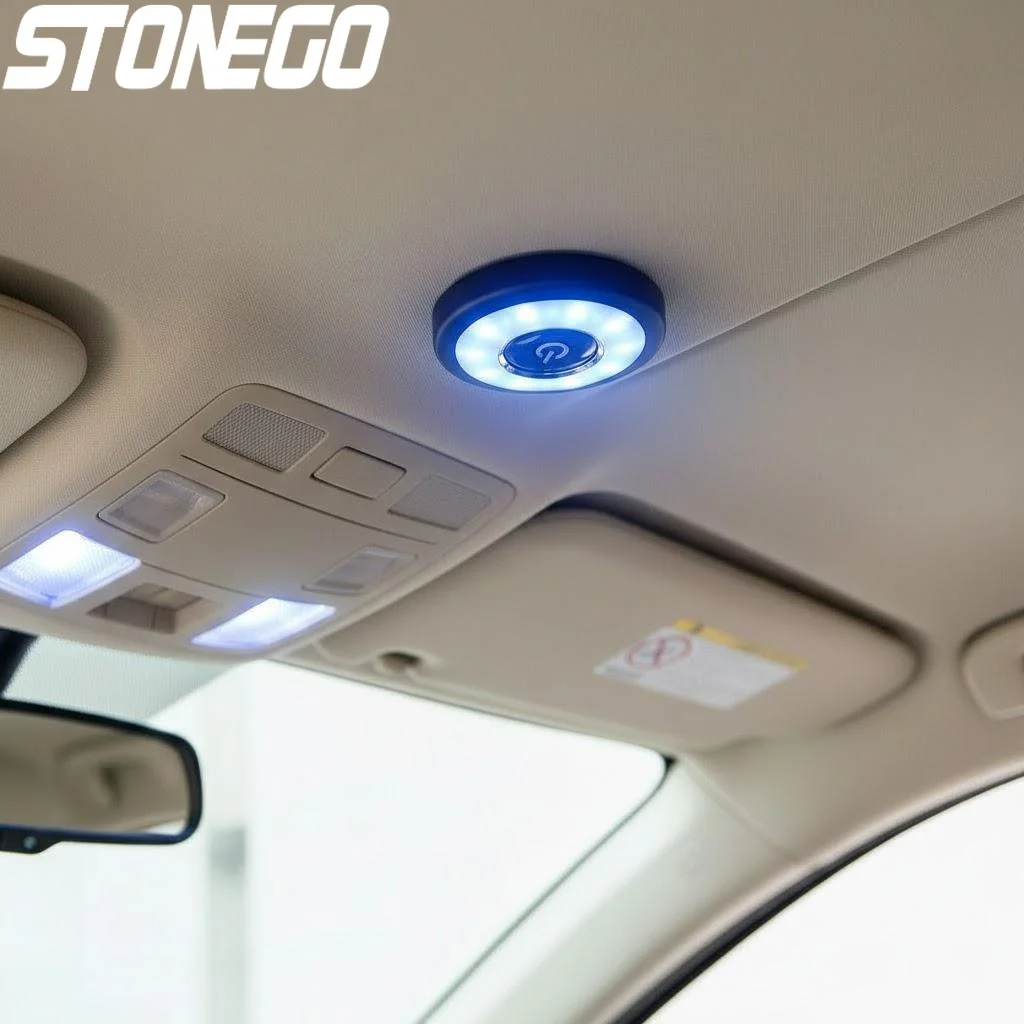

Светодиодный потолочный светильник для чтения в автомобиле с USB-зарядкой, магнитный, для дома и грузовика