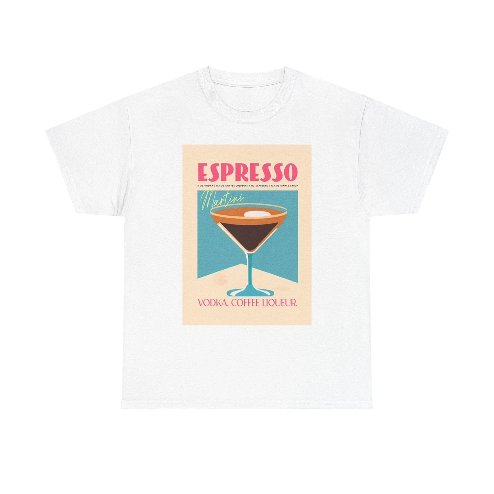 

Espresso Martini T Shirt BRAND NEW Apparel Unisex Graphic Tee USA