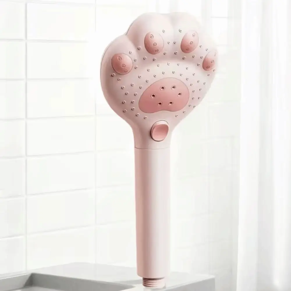 

Ручная душевая лейка с 3 режимами, экономия воды, пластиковый корпус, регулируемая, простая установка, с креплением-когтем, для подвешивания