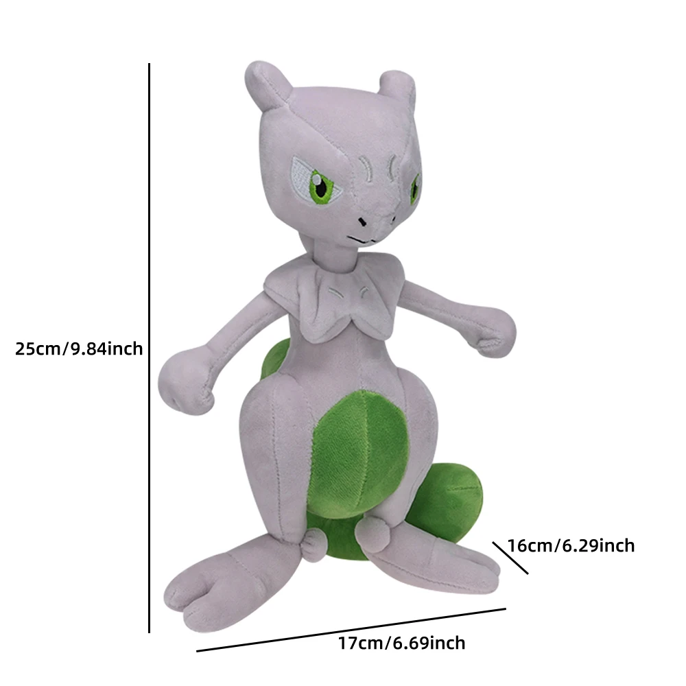 Soft Pokemon Plush Toys Shiny Espeon Mewtwo Flareon Eevee Stuffed Doll Kids Fans Gift view 6