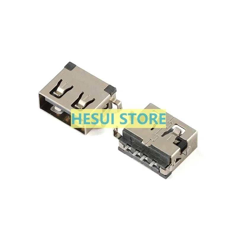 1/5PCS USB Connector AF10.6/ Four-pin submerged panel  rimless A female socket USB-A type interface